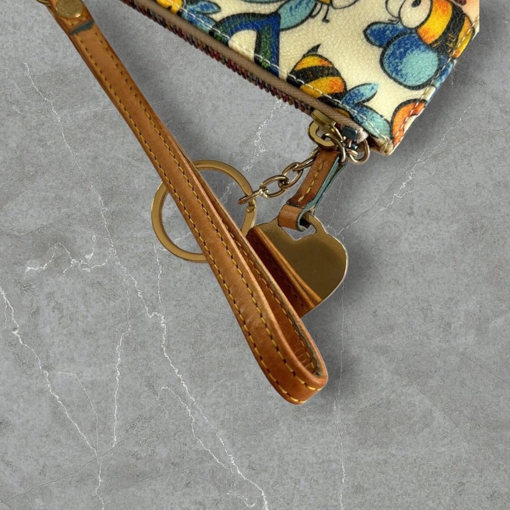 Dooney & Bourke Bumble Bee Medium Wristlet - Picture 6 of 10